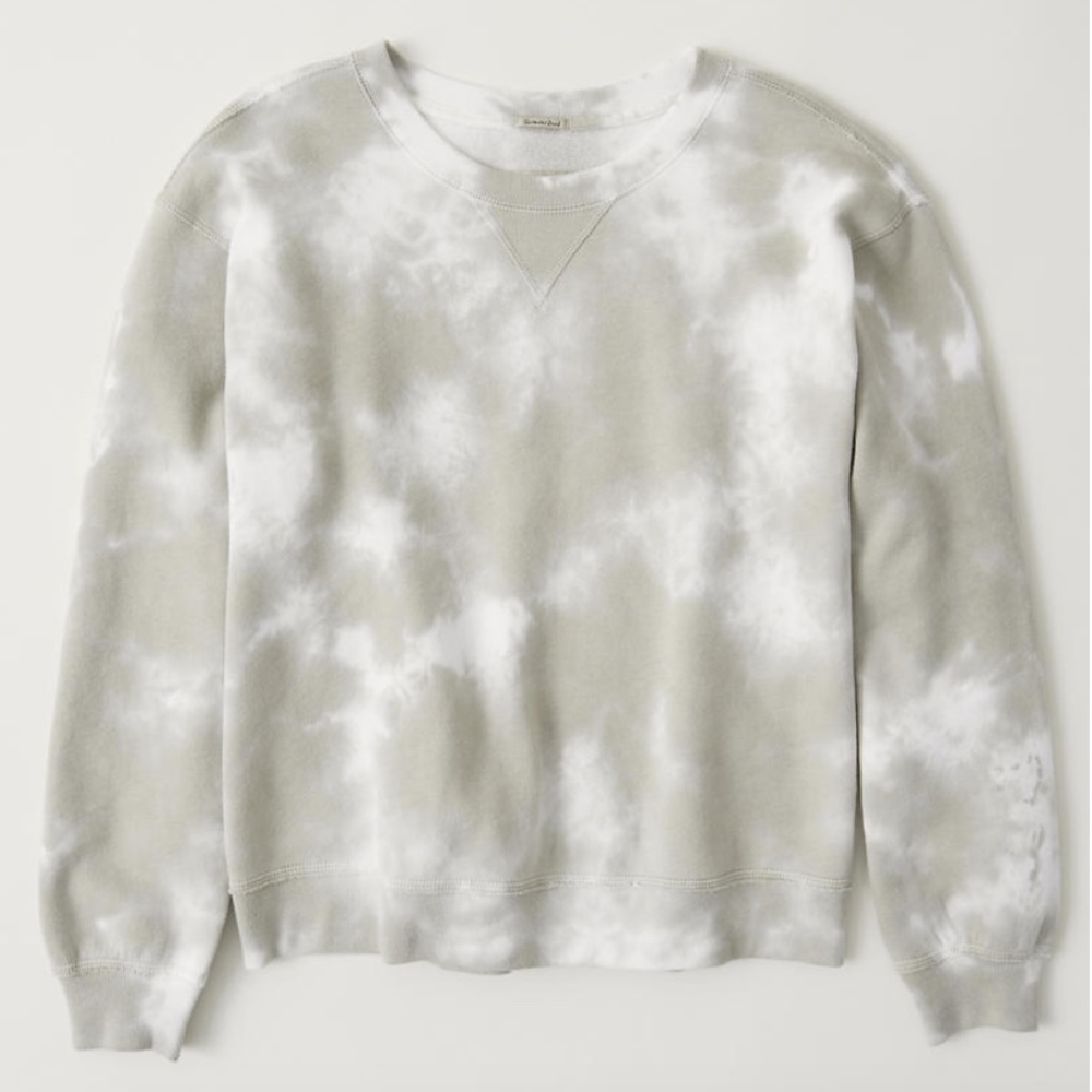 ISO Abercrombie & Fitch Tie-Dye Wash Sweatshirt